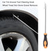 Car Tire Stones Remover Hooks Auto Tire Groove Cleaning Tool Wheel Tread Slot Stone Gravel Remover for Car Motor Bike Tire...