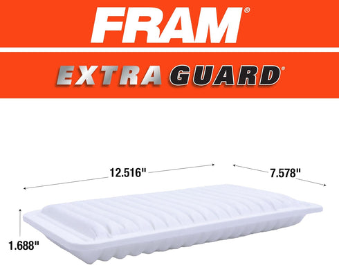 FRAM Extra Guard Air Filter, CA9360 for Select Lexus and Toyota Vehicles...