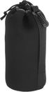 PATIKIL Camera Lens Bag, 3.5" IDx9.8 H Drawstring Lens Pouch with Thick Protective Neoprene, Lens Case for DSLR Camera Lens, Water Coffee Cups Bla...