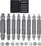 Gifts for Men,8 Pieces Screw Extractor Kit,Damaged Screw Extractor Kit Stripped Screw Extractor Set DIY Hand Tools Gadgets Broken Bolt Extractor S...