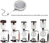 Reusable Syphon/Siphon Coffee Filter for Hario Yama Siphon Coffee Maker & Other Similar Syphon Coffee Maker, Permanent Stainless Steel & Silicon R...