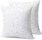Phantoscope Premium Outdoor Pillow Inserts - Pack of 2 Square Form Water Resistant Polyester Throw Pillows, Couch Sham Cushion Stuffer, 16 X 16 in...