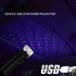 Mini Led Star Projector Night Light, Violet Blue Interior Car Lights, Adjustable USB Night Light, Romantic Auto Roof Ceiling Lamp for Bedroom, Car...