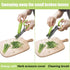 Herb Cutter Scissors 5 Blade Scissors Kitchen Multipurpose Cutting Shear with 5 Stainless Steel Blades & Safety Cover & Cleaning Comb Cilantro Sci...