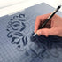 Mylar Sheets - 10pcs Plastic Stencil Sheets - 0.2mm transparant A5 Sheets - DIY Stencil-Art Sheet Suitable for DIY Stencil Cutting...