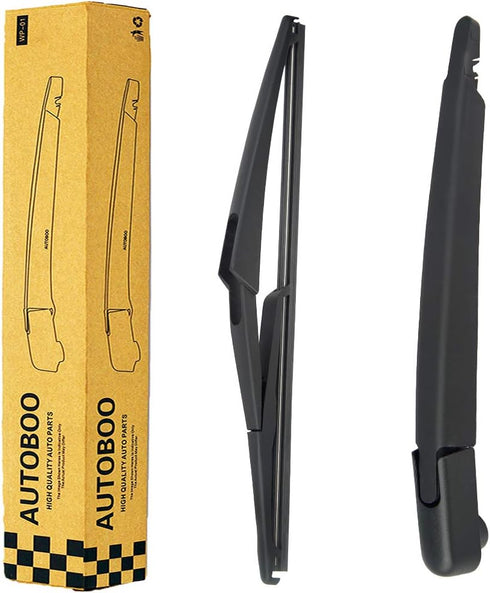 AUTOBOO Replacement for Nissan Rogue 2014-2018 Pathfinder 2013-2018 Rear Windshield Wiper Blade Arm Set-Factory OE Style...