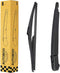 AUTOBOO Replacement for Nissan Rogue 2014-2018 Pathfinder 2013-2018 Rear Windshield Wiper Blade Arm Set-Factory OE Style...