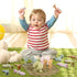 Vicloon Toddler Montessori Toys, Silicone Farm Educational Toys for 1 Year Old, Shape Sorting Vegetable & Fruits Fine Motor Skills Game for 1-3 Ye...