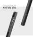 ENCASED Protective Rebel Series Compatible with iPhone 12 Pro Max Case Heavy Duty Full Body Rugged Cover - Black...