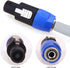Speakon to 1/4 Adapter Connector, Upgraded 1/4" Female to NL4FC Male Connectors are for Converting 1/4" Cables to NL4FC Plug for Speaker/Amplifier...