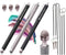 The Friendly Swede Mesh Tip Stylus Pen for Touchscreen — 3-Pack Micro-Knit Capacitive Stylus Pen for iPad & iPhone with 3 Replaceable Fiber Tips, ...