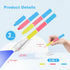 Invisible Ink Pen with UV Flashlight, Spy Pen Black Light Markers for Kids and Adults, Disappearing Ink for Secret Notes, Magic Pens Fit for Chris...