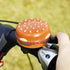 MARQUE Hamburger Bike Bell – Bicycle Bell for Most Bikes, Also Fit Balance Bike and Scooter, Must Have Cycling Accessory...