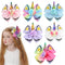 Girls Unicorn Hair Bows with Alligator Hair Clips Cheer Bows Hair Accessories for Kids Toddlers 6 Packs...