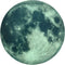 Glow in The Dark Moon Wall Decals 30cm Luminous Art Sticker at Night, Removable Adhesive Wall Decal for Kids Boy and Girl Bedroom...