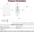 Yahboom Raspberry Pi 5 Power Supply 27W USB-C US Plug PD Power Adapter Raspberry Pi 5 Official Power Super Alternative 5V 5A...