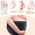 Belly Band for Pregnancy Maternity Belt Pregnancy Support Belt Bump Band Abdominal Brace Belt - Relieve Lower Back, Pelvic and Hip Pain (Black/One...