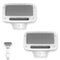 2pcs Replacement Slicker Brushes Pet Hair Dryer | Stainless Steel Soft Pins | Spare Brush Heads for Dog & Cat Grooming...