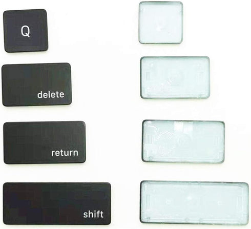 Willhom Keyboard Key Caps, Keycap Full Set of US Replacement for MacBook Pro Retina 16" 2019 (A2141),13" 2020 (A2289, A2251)...