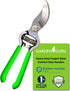 Garden Guru Indestructible All Steel Garden Clippers - Professional Bypass Hand Pruner Pruning Shear with Comfort Grip Handles and Hardened Steel ...