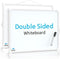 MaxGear Double-Sided Dry Erase Board, 14"x11" Hanging Whiteboard for wall, Small White Board with a Black Dry Erase Marker, Portable Whiteboard fo...
