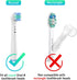 Electric Toothbrush Travel Case, Hard Storage Bag with Electric Toothbrush Caps...