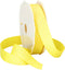 Morex Swiss Dot Polyester Grosgrain Ribbon, 7/8-Inch by 20-Yard Spool, Yellow (3906.05/20-615)...