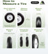 Marathon 33102 8x2" Flat Free, Hand Truck / All Purpose Utility Tire on Wheel, 2.375" Centered Hub, 1/2" Bearings...