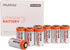 CR123A Lithium Battery, 10 Pack 3V 1500mAh Lithium Manganese Dioxide(Li-MnO2) Battery for Flashlight Alarm Smart Sensor Microphones, Non-Rechargea...