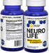 NEUROLIFE Brain Supplement for Cognitive Vitality - Longevity Support w/Taurine 500mg - Clinically Tested MitoPrime L-Ergothioneine - Berberine fo...