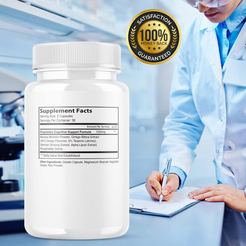 (2 Pack) Neuro Tech IQ Brain Supplement Neurotech Iq Focus Formula Pills (120 Capsules)...