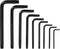 Performance Tool W75933 Chrome Vanadium Steel Torx Bit Set, 9-Piece Set with Sizes T10-T50 for Automotive and Home Use...