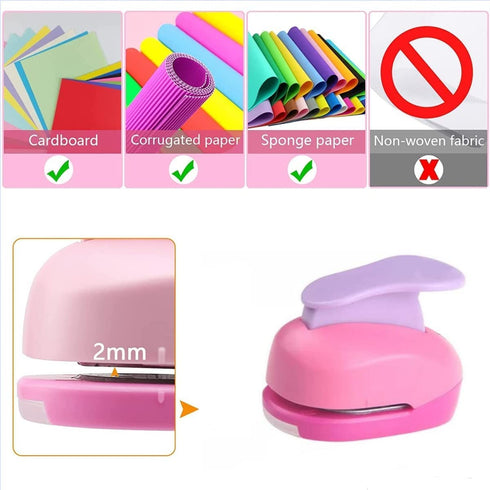 CADY Crafts Punch 2-Inch Paper Punches Craft Punches (Circle 5cm)...