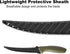 Swiss+Tech 9" Fillet Knife for Fish, Fishing Knife for Filleting and Boning, with Floating Foam Handle&Protective Sheath...