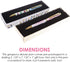 Graphique Cheetah Fashion Pen - 5.5" Ballpoint Pen with Refillable Black Ink, Twist-Top Pen, Makes a Beautiful and Unique Gift...
