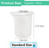 10 PCS 100ml Silicone Measuring Cups for Resin Non-Stick Mixing Cups Glue Tools, Precise Scale Toning Cups for Resin DIY Craft Jewelry Making...