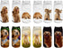 6 Pairs Funny Dog Ankle Socks Cute 3D Animal Low Cut Socks for Women...