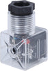 Hydraulic Solenoid Coil Plug, Solenoid Valve Coil,Transparent Voltage Universal Accessories with Light without Wire DC24 5Pcs...