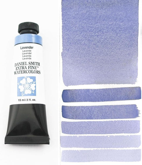 Daniel Smith Extra Fine Watercolor 15ml Paint Tube, Lavender, 0.5 Fl Oz (Pack of 1)...