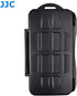 JJC MC-SD12 Water-Resistant Holder Storage Memory Card Case for 12 SD Cards (Black)...