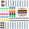 Electronics Component kit with resistors,Pin Header,LEDs, Switch, Potentiometer,for Arduino MEGA2560...