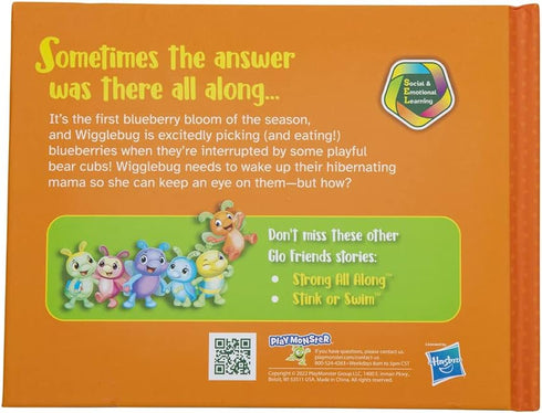 Playskool Glo Friends — Book with Glowing Social Emotional Learning Toy — Storytime with Wigglebug — for Ages 2+...