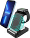 Wireless Charger for Apple Multiple Devices, iphone Charging Station for iPhone 13/13 Pro/13 Pro Max/12/12 Pro Max/11/X, 3 in 1 Wireless Charger S...
