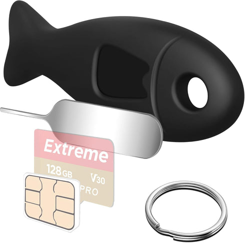 SIM Card Holder Contains Eject Pins Needle Opener Ejector for iPhone, Universal SIM Card Removal Tool for Smartphone (CPPIN-BK)......