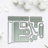 Document Clips Metal Die Cuts, Cutting Dies for Card Making Clearance, Embossing Dies for Scrapbooking, DIY Album Paper Cards Decoration...