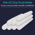 Vive Mini Humidifier Filter Replacements (8 Pack) - 90 Days Per Stick - For Travel, Car, Baby Bedroom, Office - Portable Clean Personal Cooling Air - Cotton Fiber Wicks
