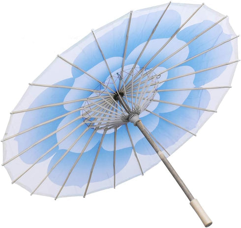 SUPVOX Oil Paper Umbrella Sunshade Umbrella Parasol Flower Paper Umbrella Handmade Paper Umbrella Photography Prop Sun Umbrella for Walking Oilpap...