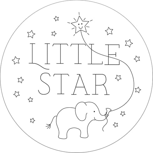 Nursery Embroidery Pattern Transfers (set of 10 hoop designs!)...