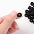 uxcell 50 Pcs Soft Silicone Replacement Earbud Tips, Portable 10 x 8mm Ear Tips for Earphone Headsets Accessories, Earbuds Covers with 5mm Inner H...