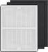 Replacement Filters A for Idylis Air Purifiers AC-2119, IAP-10-100, IAP-10-150, IAPC-40-140 and Filtrete FAP-C01-A, Part# IAF-H-100A (1 HEPA & 2 C...